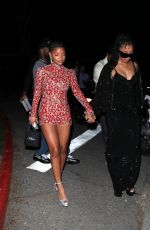 CHLOE and HALLE BAILEY Leaves Live Nation Party at Grammy Weekend in Los Angeles 02/04/2023