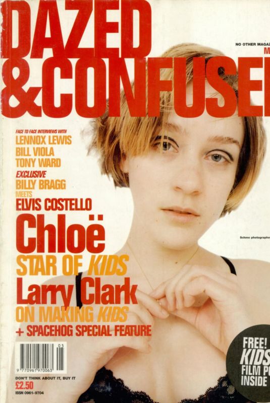 CHLOE SEVIGNY in Dazed&confused, May 1996