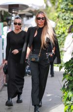 CHLOE SIMS Out for Lunch with a Friend at The Ivy in West Hollywood 02/18/2023