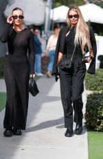 CHLOE SIMS Out for Lunch with a Friend at The Ivy in West Hollywood 02/18/2023