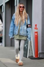 CHLOE SIMS Out with Her Brother and His Girlfriend in West Hollywood 02/18/2023