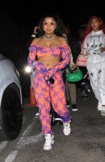 CHRISEAN ROCK Arrives at Yung Miami’s Birthday Party in West Hollywood 02/04/2023