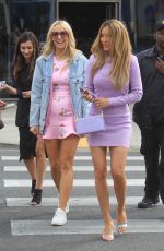 CHRISHELL STAUSE, NIKKI GLASER and MARY FITZGERALD Out for Lunch in West Hollywood 02/21/2023