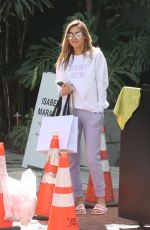 CHRISHELL STAUSE Shopping at IRO on Melrose Place in West Hollywood 02/23/2023