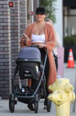 CHRISSY TEIGEN and John Legend Out with Their Baby in West Hollywood 02/12/2023