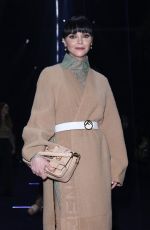 CHRISTINA RICCI at Fendi Show at Milan Fashion Week 02/22/2023