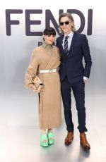 CHRISTINA RICCI at Fendi Show at Milan Fashion Week 02/22/2023