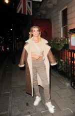 CHRISTINE MCGUINNESS Leaves Pink Ribbon Foundation x Mad Love London Charity Fashion Show in London 02/21/2023