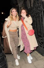 CHRISTINE MCGUINNESS Leaves Pink Ribbon Foundation x Mad Love London Charity Fashion Show in London 02/21/2023