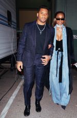 CIARA Leaves Her Pre-Grammy Performance with Russel Wilson at Hollywood Palladium in Los Angeles 02/03/2023