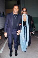 CIARA Leaves Her Pre-Grammy Performance with Russel Wilson at Hollywood Palladium in Los Angeles 02/03/2023