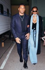 CIARA Leaves Her Pre-Grammy Performance with Russel Wilson at Hollywood Palladium in Los Angeles 02/03/2023