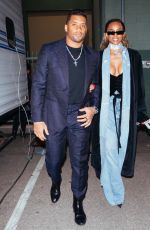 CIARA Leaves Her Pre-Grammy Performance with Russel Wilson at Hollywood Palladium in Los Angeles 02/03/2023