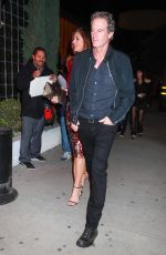 CINDY CRAWFORD and Rande Gerber Arrives at Catch Steak in West Hollywood 02/04/2023