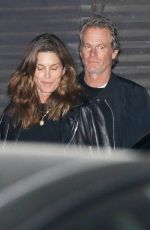 CINDY CRAWFORD and Rande Gerber Leaves Late Dinner with Friends at Nobu in Malibu 02/18/2023