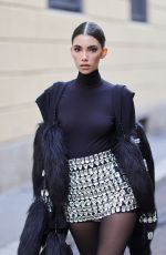CINDY MELLO Out in Milan 02/25/2023