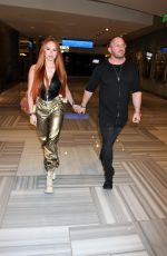 CLAUDIA FIJAL on a Date Night at Carbone in Las Vegas 02/23/2023
