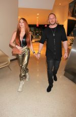 CLAUDIA FIJAL on a Date Night at Carbone in Las Vegas 02/23/2023
