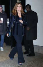 CONNIE BRITTON Arrives at CBS Mornings in New York 02/03/2023