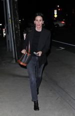 COURTENEY COX Out for Dinner at Giorgio Baldi in Santa Monica 02/08/2023