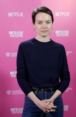 DAISY RIDLEY at BFI Future Film Festival Hot Spot Event at BFI Southbank in London 02/19/2023