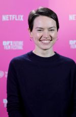DAISY RIDLEY at BFI Future Film Festival Hot Spot Event at BFI Southbank in London 02/19/2023