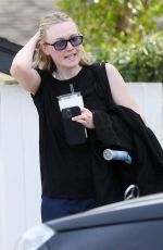 DAKOTA FANNING, CACEE COBB and MEGAN CAMPER Leaves Tennis Practice in Los Angeles 02/21/2023
