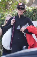 DAKOTA FANNING, CACEE COBB and MEGAN CAMPER Leaves Tennis Practice in Los Angeles 02/21/2023