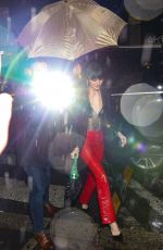 DAKOTA JOHNSON Arrives at Gucci Afterparty in Milan 02/24/2023