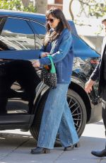 DAKOTA JOHNSON Leaves Beach Hotel Shutters on the Beach in Santa Monica 01/28/2023