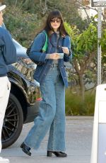 DAKOTA JOHNSON Leaves Beach Hotel Shutters on the Beach in Santa Monica 01/28/2023