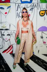 DANILEIGH at Alice + Olivia Fashion Show in New York 02/11/2023