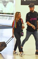DANNII MINOGUE Leaves Melbourne for Pride Week in Sydney 02/22/2023