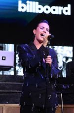 DEMI LOVATO at Billboard NMPA Grammy Week Songwriter Showcase in Los Angeles 02/01/2023