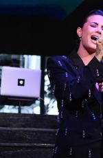 DEMI LOVATO at Billboard NMPA Grammy Week Songwriter Showcase in Los Angeles 02/01/2023