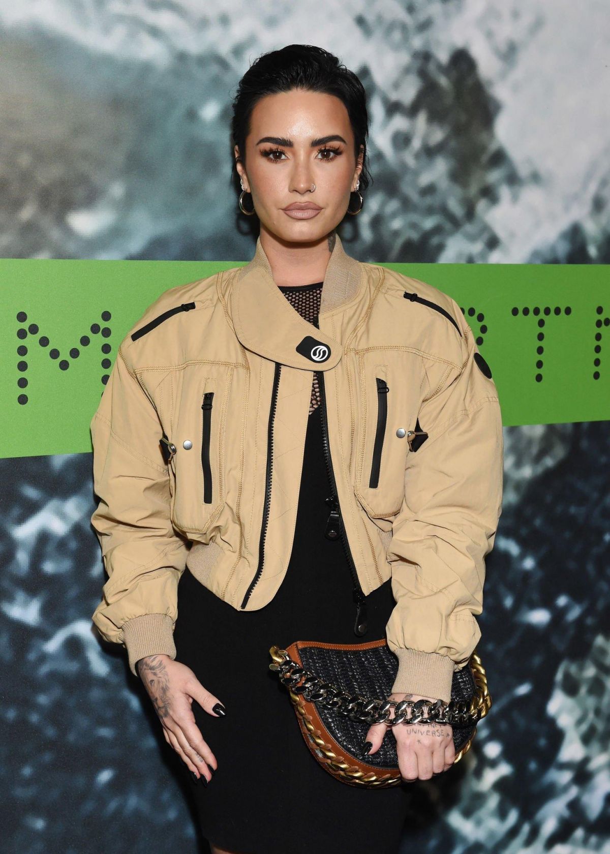 DEMI LOVATO at Stella Mccartney x Adidas Party in Los Angeles 02/02 ...