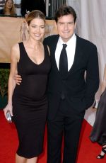 DENISE RICHARDS and Charlie Sheen at 11th Annual Screen Actors Guild Awards 02/05/2005