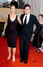 DENISE RICHARDS and Charlie Sheen at 11th Annual Screen Actors Guild Awards 02/05/2005