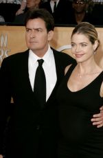DENISE RICHARDS and Charlie Sheen at 11th Annual Screen Actors Guild Awards 02/05/2005