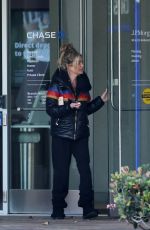 DENISE RICHARDS Leaves a Chase Bank in Malibu 02/23/2023