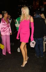 DEVON WINDSOR Leaves an Event at New York Fashion Week 02/09/2023