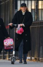 DIANE KRUGER Out on an Scooter Ride in New York 02/24/2023