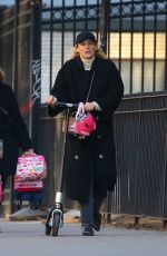 DIANE KRUGER Out on an Scooter Ride in New York 02/24/2023