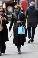 DIANNA AGRON Out for Lunch with a Friend at Sant Ambroeus in New York 02/09/2023