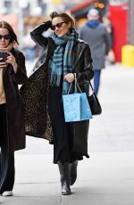 DIANNA AGRON Out for Lunch with a Friend at Sant Ambroeus in New York 02/09/2023