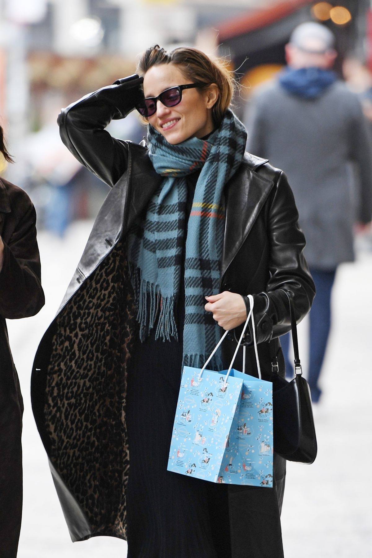DIANNA AGRON Out for Lunch with a Friend at Sant Ambroeus in New York ...