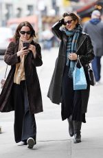 DIANNA AGRON Out for Lunch with a Friend at Sant Ambroeus in New York 02/09/2023