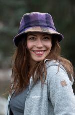 DOUNIA COESENS at 25th Luchon TV Festival Photocall in Luchon 02/04/2023