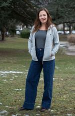 DOUNIA COESENS at 25th Luchon TV Festival Photocall in Luchon 02/04/2023