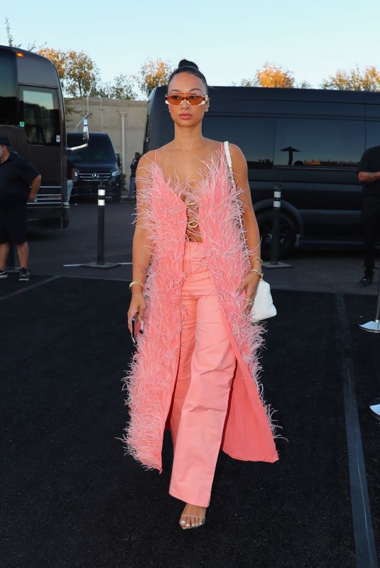 DRAYA MICHELE Arrives at Mike Rubin